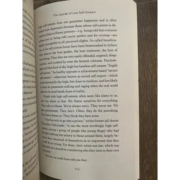 Unworthy How To Stop Hating Yourself by Anneli Rufus - Picture 4 of 6